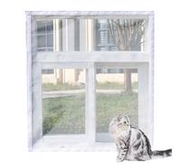 Moustiquaire anti-griffures et piqûres d'insectes pour chat - Taille A - 60 x 120 cm