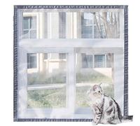 Moustiquaire anti-griffures et piqûres d'insectes pour chat - Taille B - 60 x 120 cm