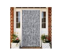 Moustiquaire Argenté 100x220 cm Chenille