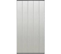 Moustiquaire avec Rideau en Maille, Filet Anti-Moustiques, Filet de Fenêtre Contre Abeilles Mouches Insectes, Noir Polyester