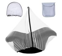 Moustiquaire Bébé,Housse Anti-Mouches pour Poussette | Toile Aérée Élastique Universelle pour Parc Voyage Berceau