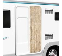 vidaXL Moustiquaire rideau de porte Chenille Beige 56x185 cm – Protection contre insectes