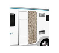 vidaXL Moustiquaire Beige et marron 56x185 cm Chenille