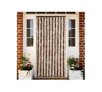Moustiquaire Beige et marron clair 90x200 cm Chenille