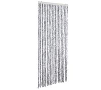 Moustiquaire Blanc et gris 56x185 cm Chenille