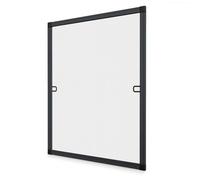 Moustiquaire cadre recoupable - AVOSDIM - 850 x 850mm - Gris anthracite - Ajustable - PVC