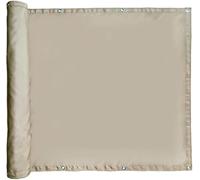 Moustiquaire De Clôture D’intimité De Balcon - Housse De Pare-Brise Tissu Polyester PU - Résistant Au Vent Et à L’Eau - pour Terrasse, Patio, Arrière-Cour, Light Brown, 1X4M