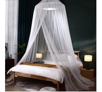 Moustiquaire de Lit Grande Moustiquaire Ciel Suspendue Filet pour Lit de Bébé Enfant Hamac 0.6x2.5x12M Contre Les Insectes