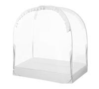 Moustiquaire de lit pour bébé, de lit pour bébé de 140 cm, tente pop-up en acier et fil métallique avec auvent en maille respirante pour un sommeil sûr, idéale pour la chambre de bébé, les voyage