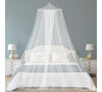 Moustiquaire de Lit pour Simple/Double,Ciel de Lit Bebe,Grande Moustiquaire Lit 2 Places Universelle,pour Adulte/Enfant/Bébé,0.6m x 2.5m x 10.5m, Anti-moustiques Baldaquin Voyage et Maison Pliable