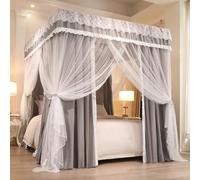 Moustiquaire de lit - Protection contre les insectes et la protection de l'intimité pour chambre à coucher