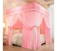Moustiquaire de lit - Protection contre les insectes et la protection de l'intimité pour chambre à coucher
