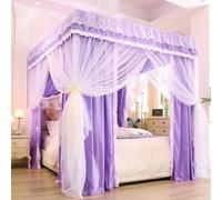 Moustiquaire de lit - Protection contre les insectes et la protection de l'intimité pour chambre à coucher