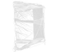 Moustiquaire de Pavillon D'extérieur, Grosse Grenadine Blanche | Structure à Quatre Côtés, Enclos Complet, Transparence Très Fine, Protection D'intimité, pour Gazebo et Balançoire