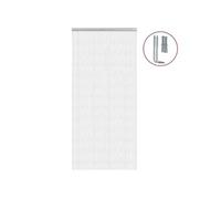 vidaXL Moustiquaire de porte à chaîne 100x226 cm aluminium – Rideau anti-insectes