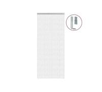 Moustiquaire de porte à chaîne 90x212 cm aluminium