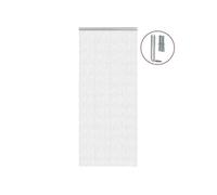 Moustiquaire de porte à chaîne 90x212 cm aluminium