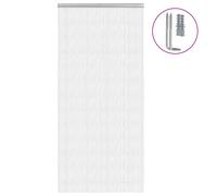 vidaXL Moustiquaire de porte à chaîne 100x212 cm aluminium