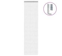 vidaXL Moustiquaire de porte à chaîne 56x186 cm aluminium