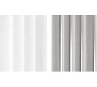 Moustiquaire de porte Lux - 100 x 220 cm - Gris-Blanc