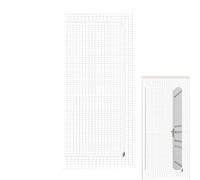 Moustiquaire de porte pour chat robuste avec fermeture éclair sécurisée Installation rapide Prêt à l'emploi Nécessité pour les nouveaux animaux de compagnie 70 x 200 cm