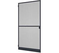 Moustiquaire de porte - WINDHAGER - Expert - 100 x 210 cm - Aluminium - Gris