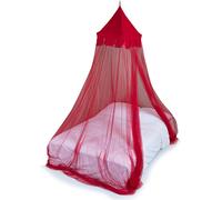 Moustiquaire Deconet Castle - Cadre supérieur 50x50cm/ Circonférence 1250cm ROUGE - 1- 2 personnes.