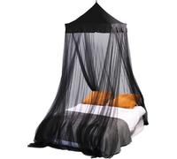 Moustiquaire Deconet Castle XXL - Cadre supérieur 90x90cm / circonférence 14m NOIR 2 personnes.