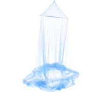 Moustiquaire d'été Home Chambre à coucher Polyester Fibre Respirant Moustiquaire suspendue Baldaquin de lit pour bébé adulte Bleu