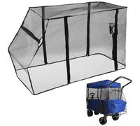 Moustiquaire d'extérieur pliable pour chariot, protection en maille pour enfants, pique-nique et camping