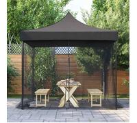 Moustiquaire d'extérieur - vidaXL - 300x300x200 cm - 220 mailles - Noir - Polyester - Rectangulaire