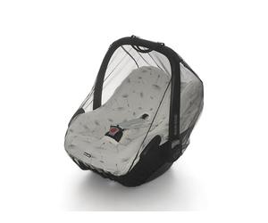 Moustiquaire Dooky pour siège Auto 0+, moustiquaire pour siège Auto, Protection Anti-Insectes pour siège Auto 0+, Universelle, Respirante, Bord élastique, Fixation Rapide, compacte et légère, Noir