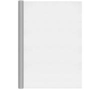 Moustiquaire en aluminium - 112 x 100 cm - Argent - Robuste - Pour fenêtres et portes - Protection anti-mouches durable pour la maison et le jardin