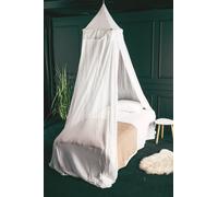 Moustiquaire en coton Deconet Castle - Cadre supérieur 50x50cm/ 1250cm périmètre BLANC - 1 personne.