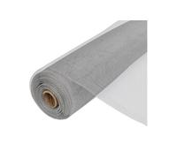 Moustiquaire en maille d aluminium 100x500 cm argenté