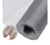 Moustiquaire Fenêtre 120 x 250 cm Ajustable, Rouleau Scratch en Fibres de Verre Pour Fenêtres et Portes Anti-Insectes (Gris)