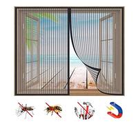 Moustiquaire Fenêtre Magnétique, Rideau de Fenêtre pour Prévenir Moustiques et Insectes, Fermeture Automatique Adsorption Magnétique, pour FenêTres ou Porte-Black-a|| 31x59inch(80x150cm)