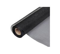 Moustiquaire fibre de verre 100x1000 cm noir