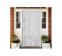 Vidaxl Moustiquaire Gris Clair Et Gris Foncé 100x220 Cm Chenille