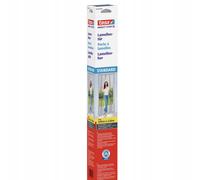 Moustiquaire lamellaire TESA pour porte, balcon ou fenêtre, noire, 2,2 x 0,95 m