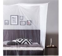 Moustiquaire - LUMALAND - 200 x 200 x 210 cm - Blanc - Résistante - Idéale pour camping