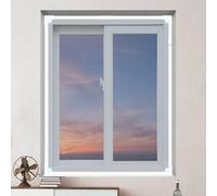 Moustiquaire magnétique - Moustiquaire DIY pour salon, chambre, cuisine, Couleur : Blanc, Dimension : 60x120 cm