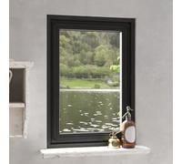 Moustiquaire magnétique pour fenêtre Anthracite 80x120 cm