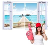 Moustiquaire Magnétique pour Fenetres 290x220cm Porte Différentes Tailles,fermeture automatique,Convient aux balcons,caves,chambres et portes coulissantes Blanc