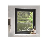 Moustiquaire magnétique pour fenêtres anthracite 100x120 cm G