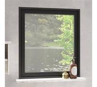 Moustiquaire magnétique pour fenêtres anthracite 120x140 cm
