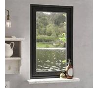 Moustiquaire magnétique pour fenêtres anthracite 80x140 cm G