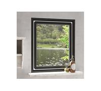 vidaXL Moustiquaire magnétique pour fenêtres blanc 100 x 120 cm