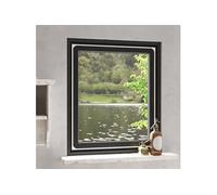 vidaXL Moustiquaire magnétique pour fenêtres blanc 100x120 cm blanc G