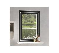Moustiquaire magnétique pour fenêtres blanc 80x120 cm